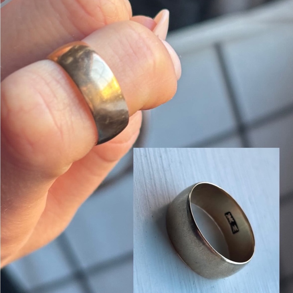 Vintage 14k Cigar Band